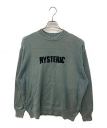 Hysteric Glamour（ヒステリックグラマー）の古着「THE BAD GIRLS ニットセーター」｜グリーン