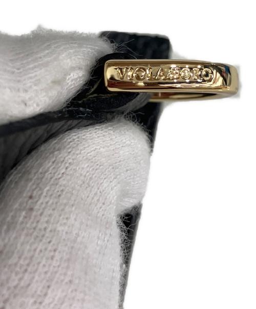VIOLAd'ORO（ヴィオラドーロ）VIOLAd'ORO (ヴィオラドーロ) 2WAYショルダーバッグ ブラックの古着・服飾アイテム