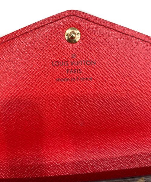 LOUIS VUITTON（ルイ ヴィトン）LOUIS VUITTON (ルイ ヴィトン) 長財布　ポルトフォイユ･サラ ブラウンの古着・服飾アイテム
