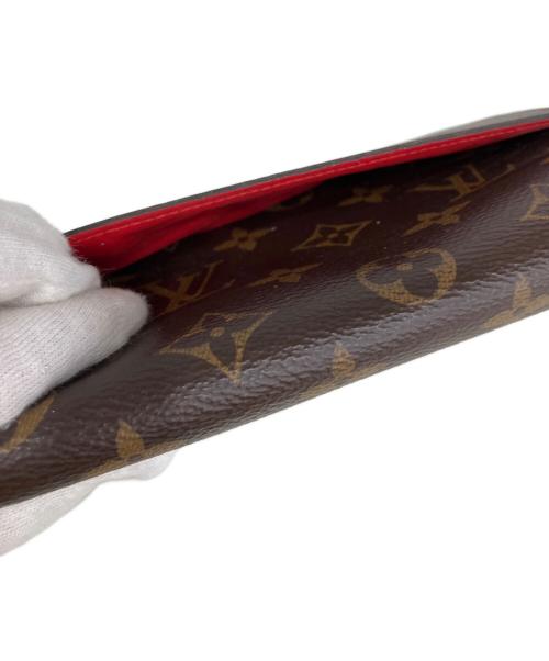 LOUIS VUITTON（ルイ ヴィトン）LOUIS VUITTON (ルイ ヴィトン) 長財布　ポルトフォイユ･サラ ブラウンの古着・服飾アイテム