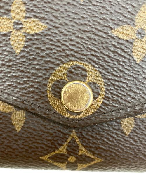 LOUIS VUITTON（ルイ ヴィトン）LOUIS VUITTON (ルイ ヴィトン) 長財布　ポルトフォイユ･サラ ブラウンの古着・服飾アイテム