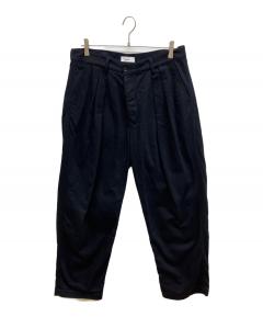 中古・古着通販】YOKE (ヨーク) COTTON 1TUCK WIDE-LEG BAKER PANTS