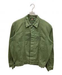 Swedish Army（スウェーデン軍）の古着「ビンテージメカニックワークジャケット」｜カーキ