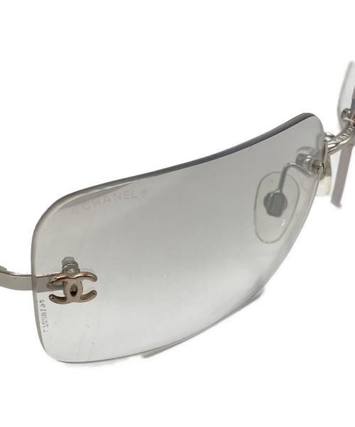 CHANEL（シャネル）CHANEL (シャネル) ココマーク リムレスサングラス サイズ:62□17 120の古着・服飾アイテム