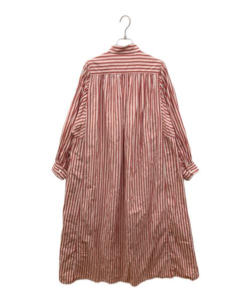TEN（テン）TEN (テン) Ron Herman (ロンハーマン) ブラウスワンピース レッド サイズ:FREEの古着・服飾アイテム