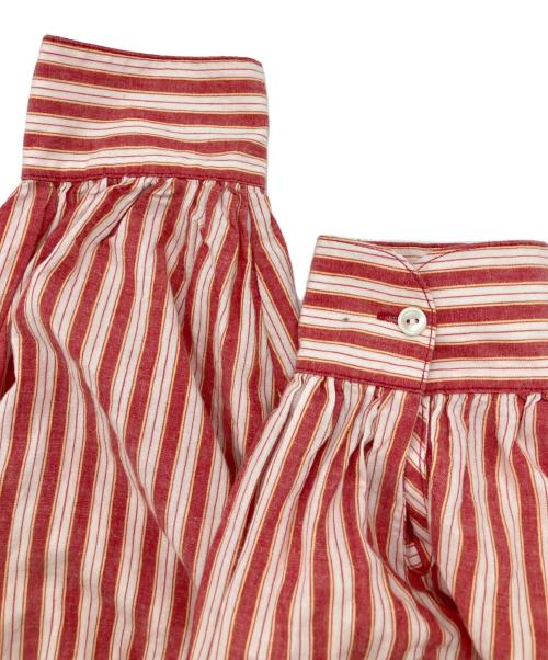 TEN（テン）TEN (テン) Ron Herman (ロンハーマン) ブラウスワンピース レッド サイズ:FREEの古着・服飾アイテム