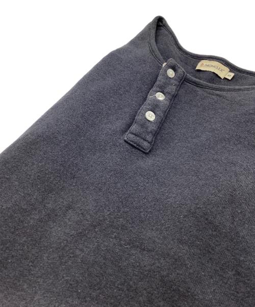 MONCLER（モンクレール）MONCLER (モンクレール) ヘンリーネックスウェット グレー サイズ:Ｓの古着・服飾アイテム