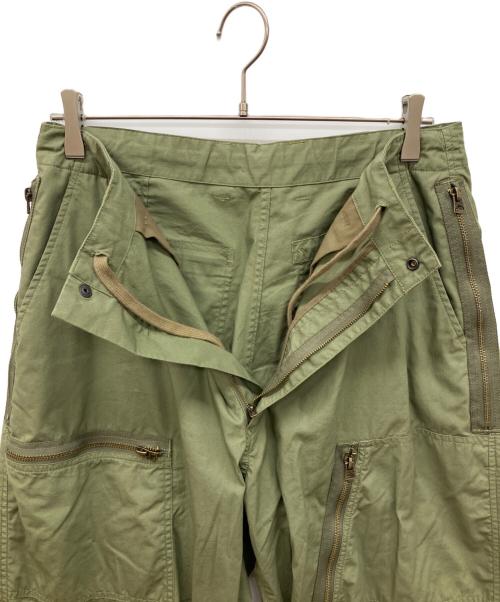 BEAMS（ビームス）BEAMS (ビームス) SSZ (エスエスズィー) TOP GUN PANTS カーキ サイズ:Ｓの古着・服飾アイテム
