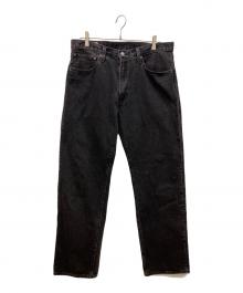 LEVI'S PReMIUM（リーバイス プレミアム）の古着「555™ リラックスストレート ジーンズ ブラック デニムパンツ」｜ブラック