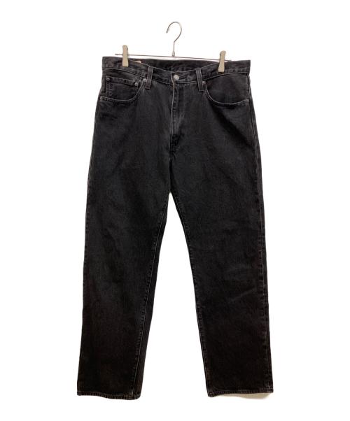 LEVI'S PReMIUM（リーバイス プレミアム）LEVI'S PReMIUM (リーバイス プレミアム) 555™ リラックスストレート ジーンズ ブラック デニムパンツ ブラック サイズ:W34×L32の古着・服飾アイテム
