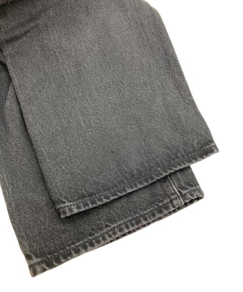 LEVI'S PReMIUM（リーバイス プレミアム）LEVI'S PReMIUM (リーバイス プレミアム) 555™ リラックスストレート ジーンズ ブラック デニムパンツ ブラック サイズ:W34×L32の古着・服飾アイテム