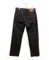 LEVI'S PReMIUM (リーバイス プレミアム) 555™ リラックスストレート ジーンズ ブラック デニムパンツ ブラック サイズ:W34×L32：7000円