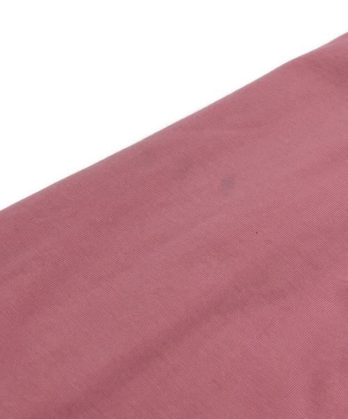 stussy（ステューシー）stussy (ステューシー) バックプリントロングスリーブカットソー ピンク サイズ:XLの古着・服飾アイテム