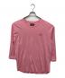 stussy（ステューシー）の古着「バックプリントロングスリーブカットソー」｜ピンク