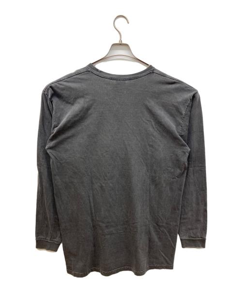 stussy（ステューシー）stussy (ステューシー) Bob Marley Tuff Gong Pigment Dyed T　プリントTシャツ ブラック サイズ:XLの古着・服飾アイテム