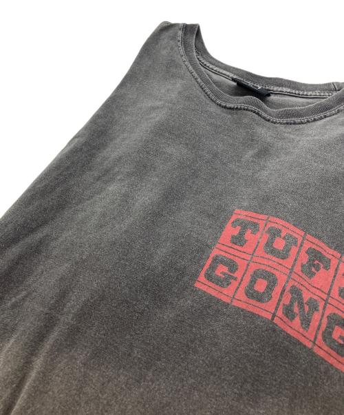 stussy（ステューシー）stussy (ステューシー) Bob Marley Tuff Gong Pigment Dyed T　プリントTシャツ ブラック サイズ:XLの古着・服飾アイテム