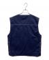stussy (ステューシー) POLY COTTON WORK VEST ネイビー サイズ:Ｌ：9000円
