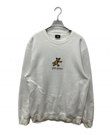 中古・古着通販】stussy (ステューシー) ロゴスウェット ホワイト