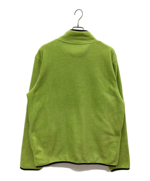 stussy（ステューシー）stussy (ステューシー) ハーフジップ フリースプルオーバー グリーン サイズ:XLの古着・服飾アイテム