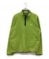 stussy（ステューシー）の古着「ハーフジップ フリースプルオーバー」｜グリーン