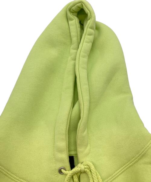 stussy（ステューシー）stussy (ステューシー) ロゴプリントスウェットパーカー グリーン サイズ:XLの古着・服飾アイテム