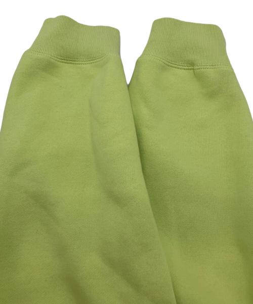 stussy（ステューシー）stussy (ステューシー) ロゴプリントスウェットパーカー グリーン サイズ:XLの古着・服飾アイテム