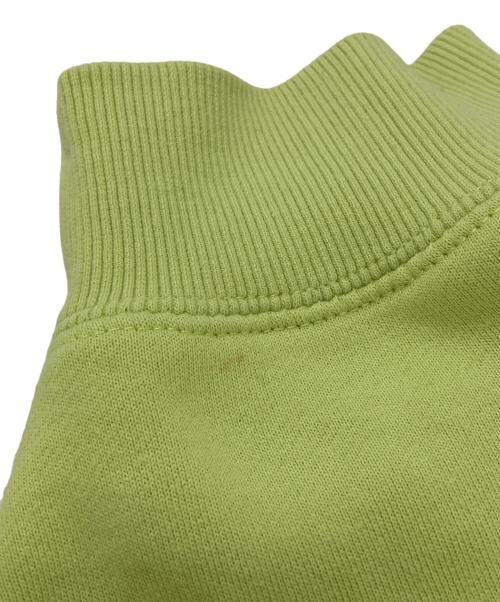 stussy（ステューシー）stussy (ステューシー) ロゴプリントスウェットパーカー グリーン サイズ:XLの古着・服飾アイテム