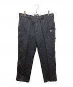 stussy×Dickiesステューシー×ディッキーズ）の古着「ワークパンツ」｜ブラック