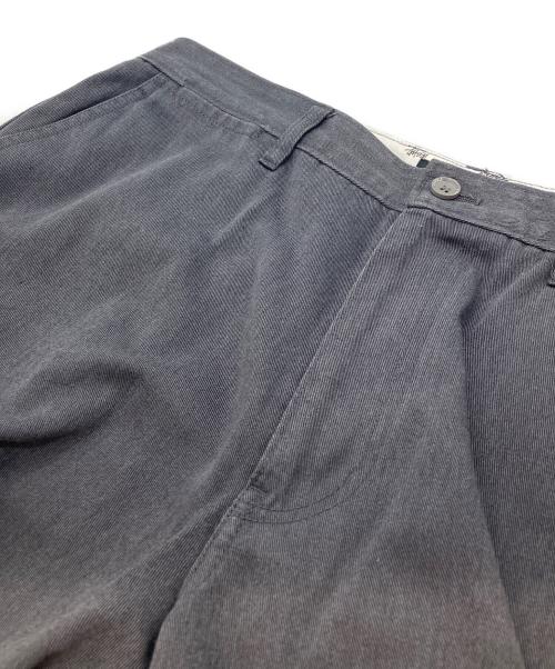 stussy（ステューシー）stussy (ステューシー) Dickies (ディッキーズ) ワークパンツ ブラック サイズ:86cm (W34)の古着・服飾アイテム
