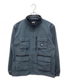 stussy（ステューシー）の古着「UTILITY JACKET　ユーティリティジャケット」｜ネイビー