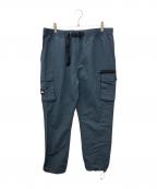 stussyステューシー）の古着「Utility Cargo / ナイロンカーゴパンツ」｜ブルー