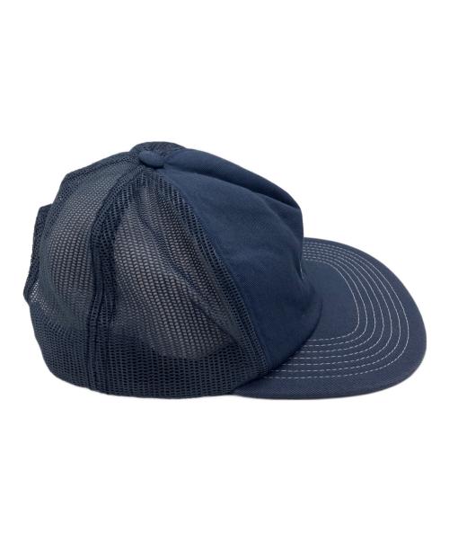 stussy（ステューシー）stussy (ステューシー) メッシュキャップ　ロゴキャップ ネイビーの古着・服飾アイテム