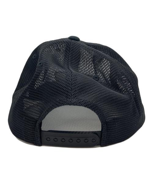 stussy（ステューシー）stussy (ステューシー) メッシュキャップ　ロゴキャップ ブラックの古着・服飾アイテム