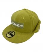 SUPREME×New Eraシュプリーム×ニューエラ）の古着「POLARTEC EAR FLAP CAP」｜黄緑