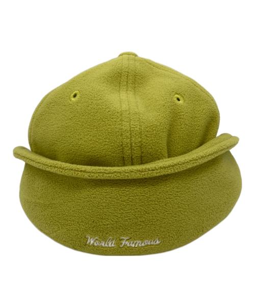 SUPREME（シュプリーム）Supreme (シュプリーム) New Era (ニューエラ) POLARTEC EAR FLAP CAP 黄緑の古着・服飾アイテム