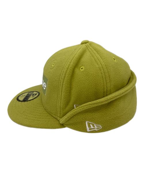 SUPREME（シュプリーム）Supreme (シュプリーム) New Era (ニューエラ) POLARTEC EAR FLAP CAP 黄緑の古着・服飾アイテム