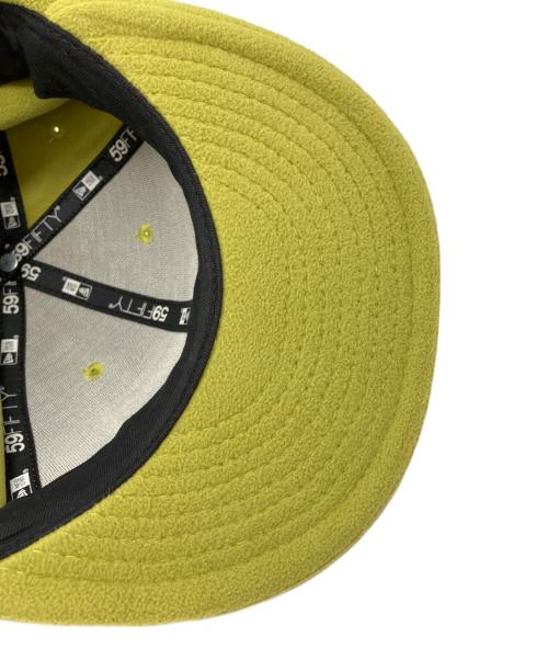 SUPREME（シュプリーム）Supreme (シュプリーム) New Era (ニューエラ) POLARTEC EAR FLAP CAP 黄緑の古着・服飾アイテム