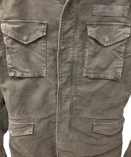 AKM（エーケーエム）AKM (エーケーエム) ミリタリージャケット オリーブ サイズ:XLの古着・服飾アイテム