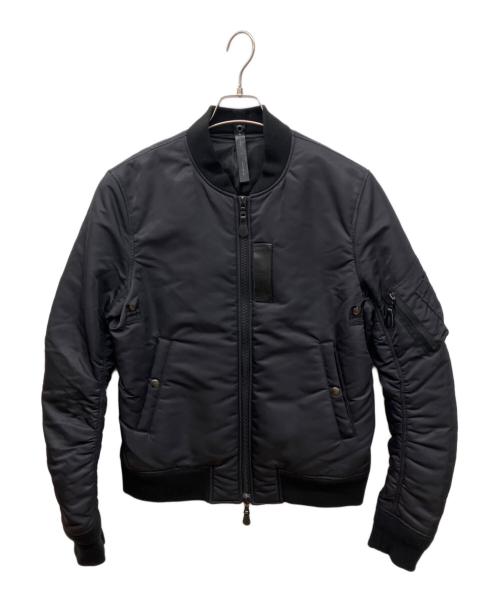 wjk（ダブルジェイケー）wjk (ダブルジェイケー) MA-1フライトジャケット ブラック サイズ:Lの古着・服飾アイテム