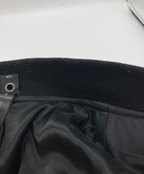 wjk（ダブルジェイケー）wjk (ダブルジェイケー) MA-1フライトジャケット ブラック サイズ:Lの古着・服飾アイテム