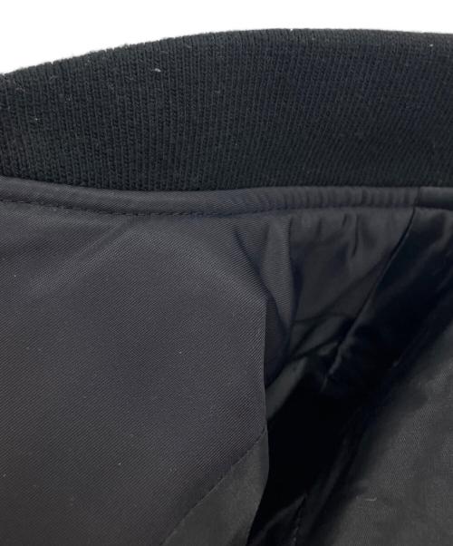 wjk（ダブルジェイケー）wjk (ダブルジェイケー) MA-1フライトジャケット ブラック サイズ:Lの古着・服飾アイテム