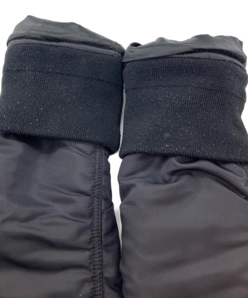 wjk（ダブルジェイケー）wjk (ダブルジェイケー) MA-1フライトジャケット ブラック サイズ:Lの古着・服飾アイテム