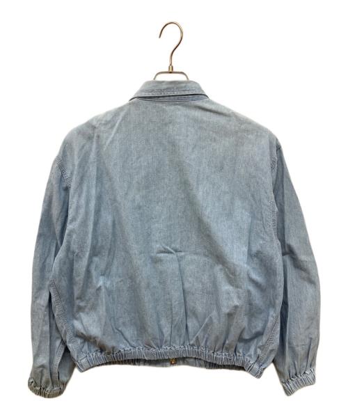 RALPH LAUREN（ラルフローレン）RALPH LAUREN (ラルフローレン) シャンブレースイングトップ スカイブルー サイズ:Mの古着・服飾アイテム