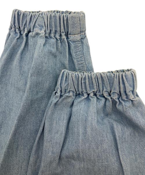 RALPH LAUREN（ラルフローレン）RALPH LAUREN (ラルフローレン) シャンブレースイングトップ スカイブルー サイズ:Mの古着・服飾アイテム