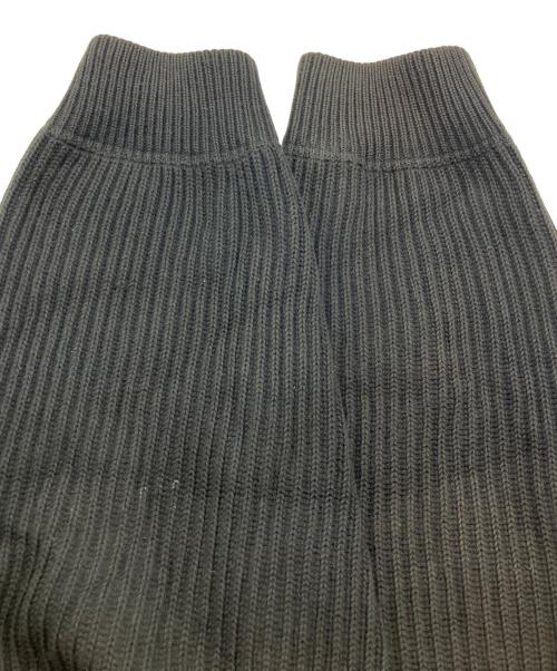 crepuscule（クレプスキュール）crepuscule (クレプスキュール) ドライバーズニット ブラック サイズ:Ｆの古着・服飾アイテム