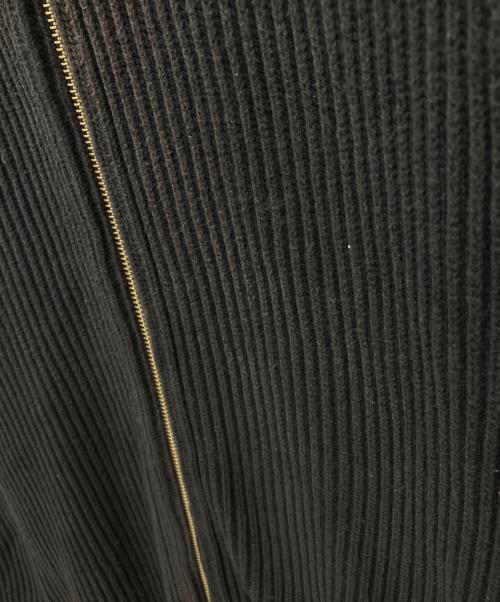 crepuscule（クレプスキュール）crepuscule (クレプスキュール) ドライバーズニット ブラック サイズ:Ｆの古着・服飾アイテム