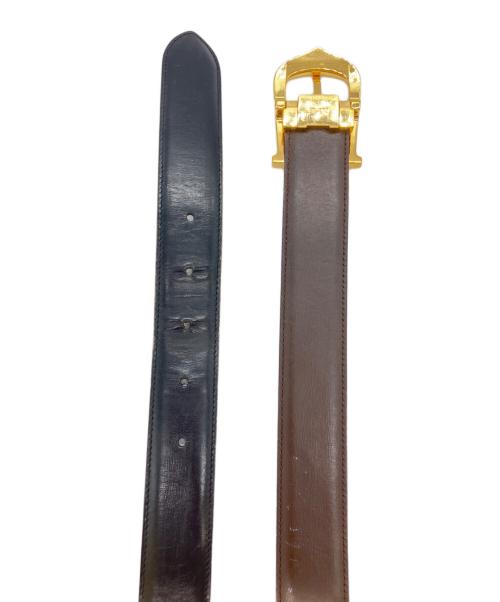 Cartier（カルティエ）Cartier (カルティエ) レザーベルト ブラックの古着・服飾アイテム