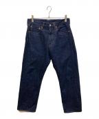 KOJIMA GENESコジマジーンズ）の古着「セルビッジデニムパンツ」｜インディゴ