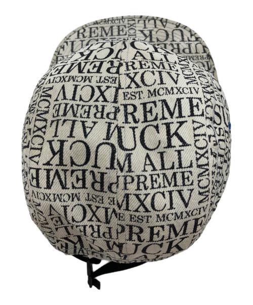 SUPREME（シュプリーム）Supreme (シュプリーム) Fuck 'Em All Denim Camp Cap ホワイトの古着・服飾アイテム