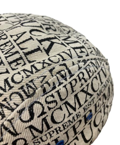 SUPREME（シュプリーム）Supreme (シュプリーム) Fuck 'Em All Denim Camp Cap ホワイトの古着・服飾アイテム